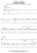 Laid To Rest - Bass Tab