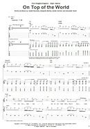 On Top Of The World - Guitar TAB