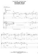 Inside Out - Guitar TAB