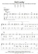 Get Lucky - Easy Guitar with TAB