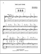 The Last Time - Guitar TAB