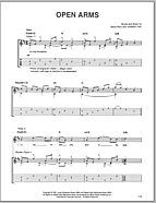 Open Arms - Guitar TAB