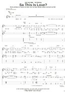 So This Is Love? - Guitar TAB