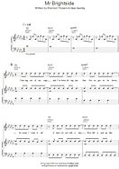 Mr. Brightside - Piano/Vocal/Guitar