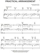 Practical Arrangement - Piano/Vocal/Guitar