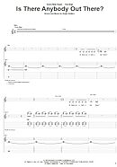 Is There Anybody Out There? - Guitar TAB