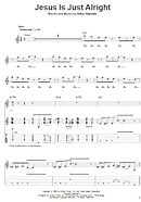 Jesus Is Just Alright - Guitar Tab Play-Along