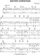 Sister Christian - Piano/Vocal/Guitar