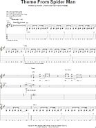 Theme From Spider-Man (Easy Guitar Tab) - Print Sheet Music Now