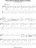 You Don't Know How It Feels - Guitar Tab Play-Along