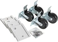 SKB 3R Series Caster Plate and Wheel Kit for Mil-Standard