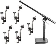 On-Stage Drum Set Microphone Stand and Clips Pack