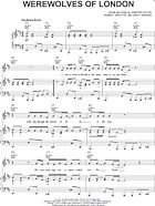 Werewolves of London Sheet Music - 8 Arrangements Available Instantly -  Musicnotes