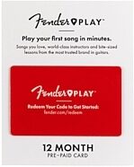 Fender Play Subscription Gift Card