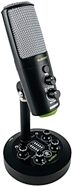 Mackie EleMent Chromium Premium USB Condenser Microphone with Built-in 2-Channel Mixer