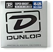 Dunlop Super Bright Steel 5-String Electric Bass Strings