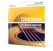D'Addario EJ19 Phosphor Bronze Acoustic Guitar Strings