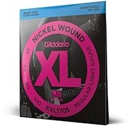 D'Addario EXL170S Nickel Wound Bass Strings (Light, Short Scale)