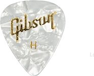 Gibson White Pearloid Picks