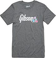 Gibson Floral Logo T-Shirt
