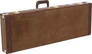 Gator GW-ELECT-VIN Deluxe Wood Case for Electric Guitars