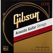 Gibson Coated 80/20 Bronze Acoustic Guitar Strings