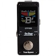 On-Stage GTP7000 Mini Guitar Pedal Tuner