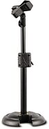 Hercules MS100B H-Base Low Profile Microphone Stand