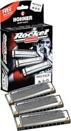 Hohner Rocket Harmonica Pro Pack