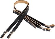 Levy's M18 Genuine Leather Accordion Strap