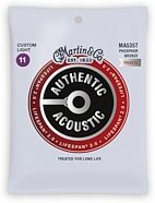 Martin Authentic Lifespan 2.0 Treated Phosphor Bronze Acoustic Guitar Strings