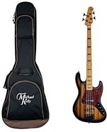 Michael Kelly Custom Collection Element 4 Vintage Electric Bass Guitar, Pau Ferro Fingerboard