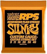 Ernie Ball Regular Slinky RPS Nickel Wound Electric Guitar Strings (9-46 Gauge)