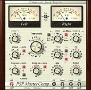 PSP Audioware MasterComp Compressor Software