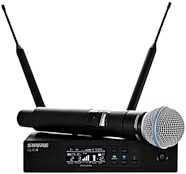 Shure QLXD24/B58 Wireless System with Beta 58A Handheld Microphone Transmitter