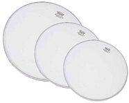 Remo Coated Ambassador Tom Drumhead Pack, 10, 12, and 14 inch, Pack 2