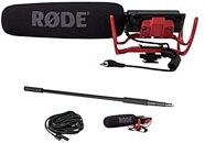 Rode VideoMic Package: Rycote Lyre Shockmount, Cable and Boom Pole