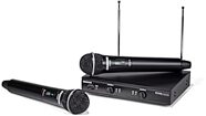 Samson Stage 200 Dual-Channel Handheld VHF Wireless Microphone System