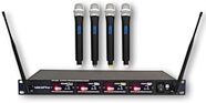 VocoPro UHF-5800 4-Channel Handheld Wireless Microphone System (with Gig Bag)