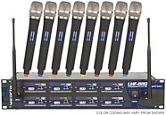 VocoPro UHF-8800 Pack 8-Channel Wireless Microphone System
