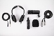 Zoom ZDM-1PMP Podcast Mic Pack and Accessory Bundle