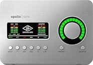 Universal Audio Apollo Solo Thunderbolt 3 Audio Interface, Heritage Edition: Includes 5 extra UAD plug-in collections