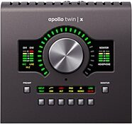 Universal Audio Apollo Twin X Duo Thunderbolt 3 Audio Interface, Heritage Edition: Includes premium suite of 5 UAD plug-in titles valued at $1,345