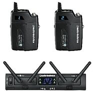 Audio-Technica ATW-1311 System 10 PRO Digital Dual Wireless Bodypack System (2.4 GHz)