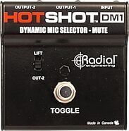 Radial Hot Shot DM1 Microphone Switcher Pedal