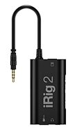 IK Multimedia iRig 2 Mobile Guitar Interface for iOS/Mac/Android with TRRS Jack