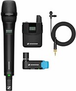 Sennheiser AVX Digital Wireless Interview Set Combination System with Lavalier and Handheld Microphones