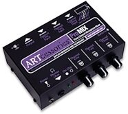 ART ProMIX 3-Channel Microphone Mono Mixer