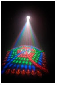 Chauvet Vue 4.1 LED Moonflower Light, FX 5