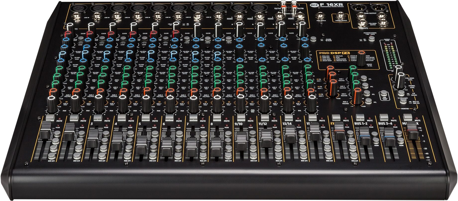 RCF F 16XR USB Mixer with Effects, 16-Channel | zZounds